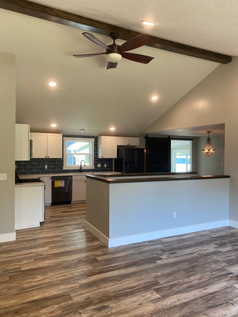 view of kitchen after